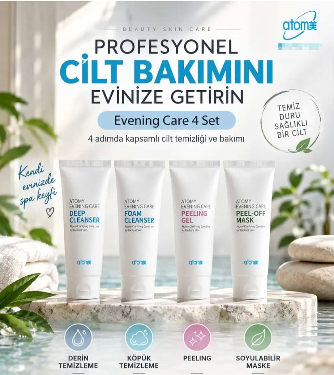 Atomy Cilt Temizleme ve Bakım Seti